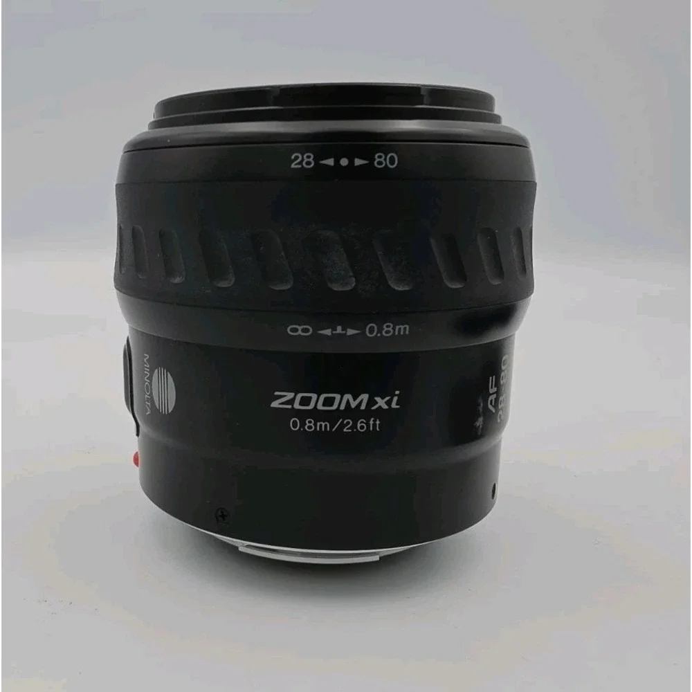 Minolta AF Power Zoom XI 28-80mm F4-5.6 Maxxum Sony Alpha Lens DSLR Cameras Caps